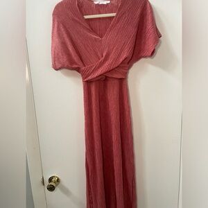 Pink wedding guest dress